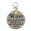 Bedeltje - 50 Jaar - Charms for you