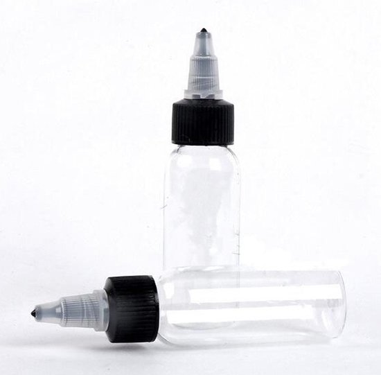 2 Stuks Tatoeage / PMU Inkt Flesje 120ml | Permanente Make-Up | Tattoo Inkt | Steriel | Inkt Mengen | Mengoplossing