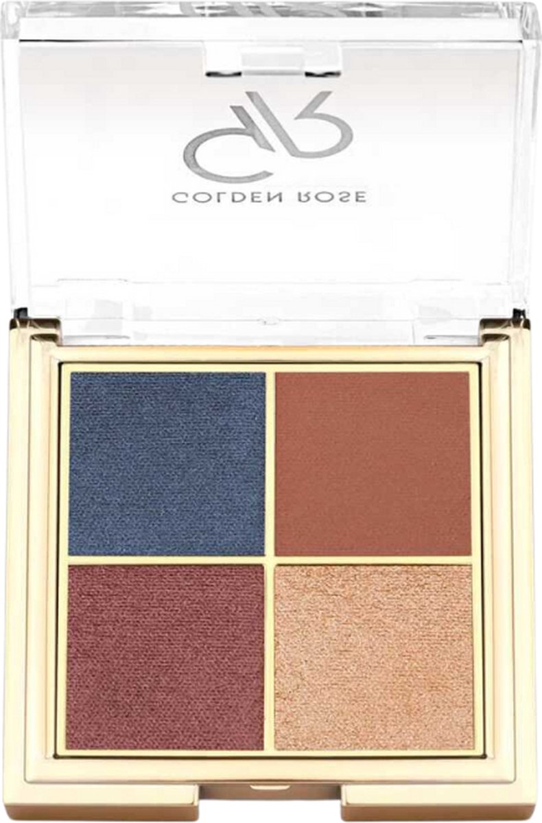 Golden Rose - Quattro Eyeshadow Palette 03 - 4 in 1