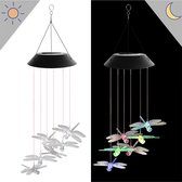 LED Solar libelle | libelle Windgong Waterdichte Tuinverlichting zonne-energie lamp | Sfeervolle solar lantaarn | Waterbestendige solar lamp | Voor binnen en buiten