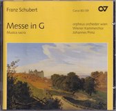 Messe In G, Musica Sacra - Franz Schubert - Wiener Kammerchor en Orpheus Orchester Wien o.l.v. Johannes Prinz