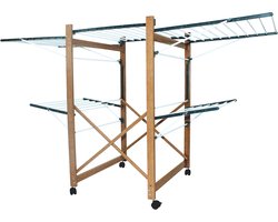 Droogrek Deluxe - Wasrek - 25 meter drooglengte - geschikt voor meer dan 2 wassen - Droogtoren - Aqua Laser