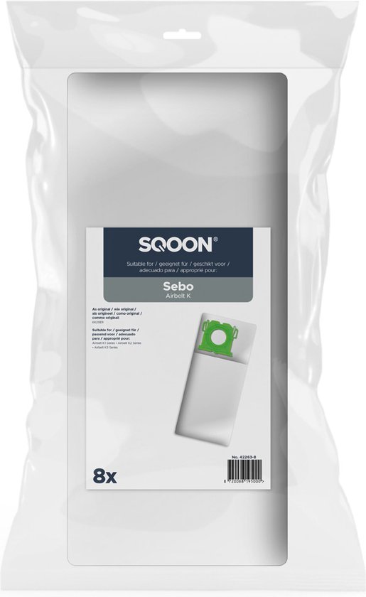 Kit Sacs Microfibres Filtres Sebo Airbelt Série K - Aspirateur - Foto 5
