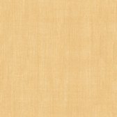 Allure - Papier peint non tissé - Aspect Lin - Papier Peint - Revêtement Mural - Jaune - 0 x 10,05 M.
