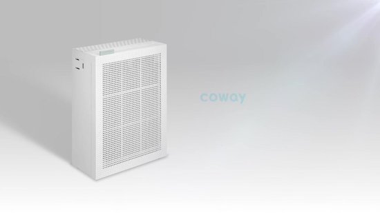Coway Airmega 150 Luchtreiniger - Air Purifier - 281 m³/u - Wasbaar pre-filter + HEPA filter + koolstoffilter - Verwijdert tot 99,97% van ultrafijne deeltjes - Tegen stof, pollen en allergenen - Fluisterstil (20 dB) - ECARF & Quiet Mark - Wit