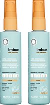 IMBUE Curl Energising Hydration Serum Voordeelverpakking - Haarserum Voor Krullend Haar & Coils - Vegan, Siliconen- & Sulfaatvrij - 2 x 100ml