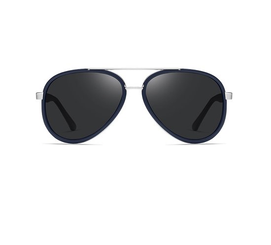 BUGOLINI® Feliks - Designer Zonnebril Voor Heren - Gepolariseerd - UV400 - Silver Blue van BUGOLINI — afbeelding 2