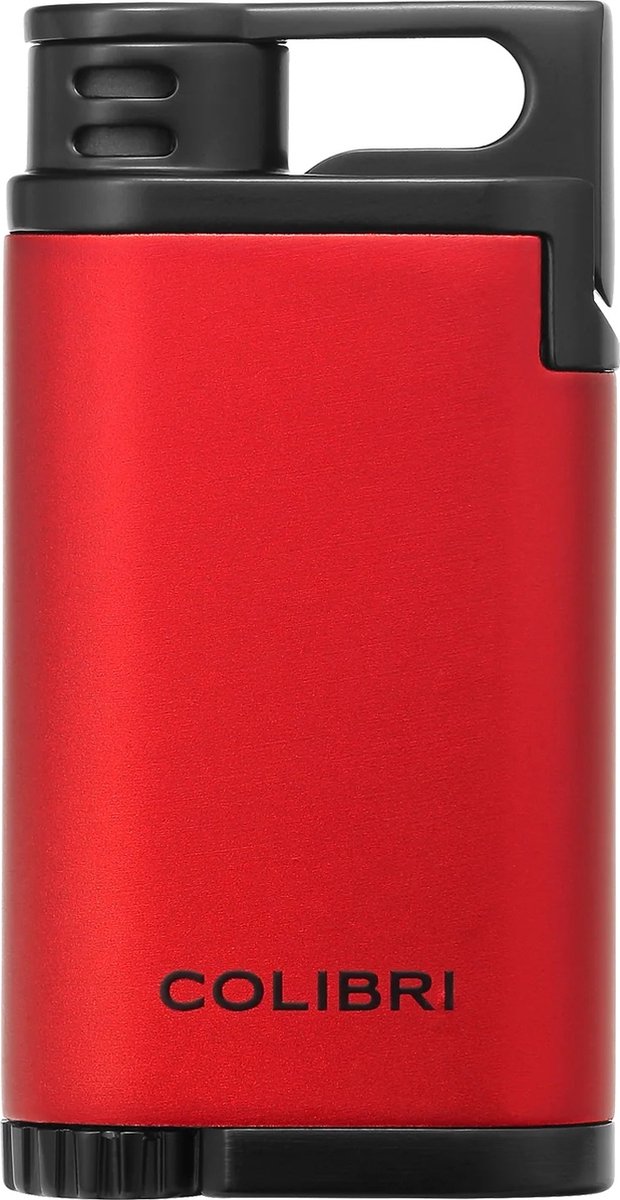 Goedkoopste Colibri Aansteker Belmont Red Black
