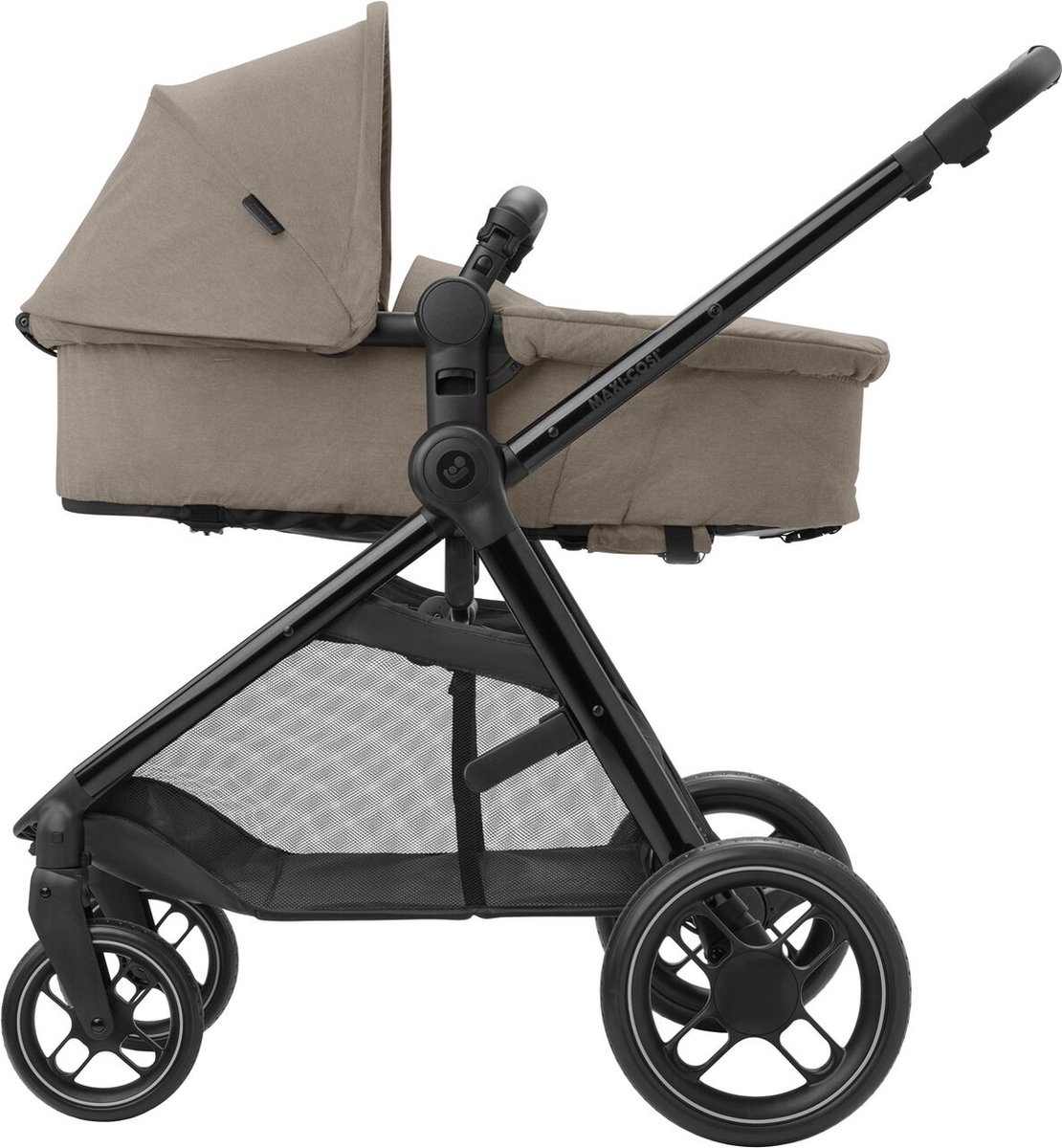 Maxi-Cosi Zelia Poussette Luxe 2 en 1, siège réversible, pliable à une  main, convient dès la naissance jusqu'à environ 4 ans, 0 à 22 kg, gris  Twillic : : Bébé et Puériculture