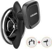 Lukana V-2710 Premium - Support de téléphone magnétique pour grille d'aération standard et ronde - Support de téléphone portable pour voiture - Mercedes - Audi - Mini Cooper - BMW