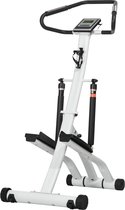 SPORTNOW - Stepper - 12 weerstandsniveaus - LCD-display - 2 wieltjes