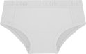 Witte slip met op de tailleband de tekst 'ten Cate'.
