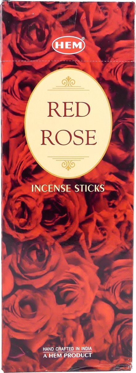 HEM Wierook - Red Rose - Slof (6 pakjes/120 stokjes)
