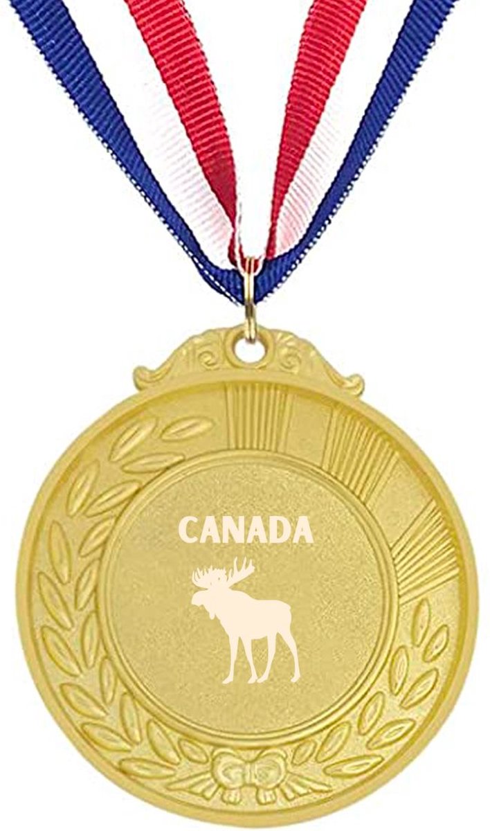Akyol - canada medaille goudkleuring - Piloot - canada cadeau - beste land - leuk cadeau voor je vriend om te geven