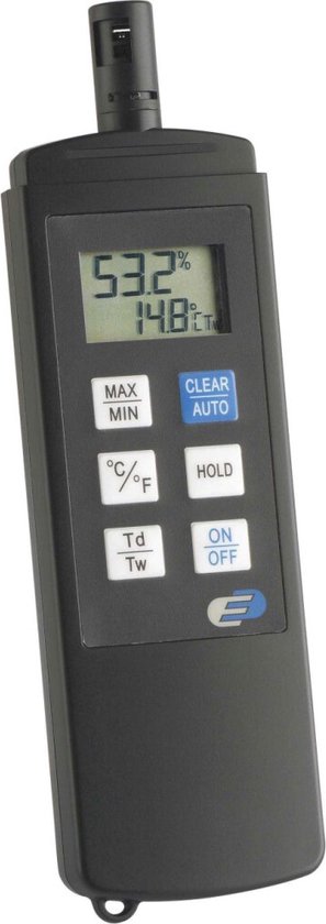 TFA Dostmann Memo Draadloos Weerstation Zwart - Met Buitensensor, Weersvoorspelling En Radioklok