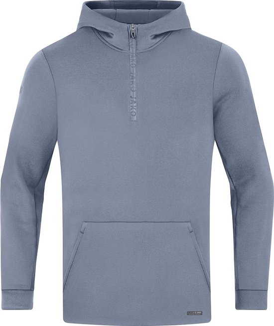 Jako Pro Casual Sweater Met Kap Heren - Smokey Blue | Maat: XL