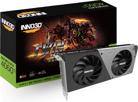 INNO3D GeForce RTX 4060 Ti 8GB TWIN X2 (DLSS 3)