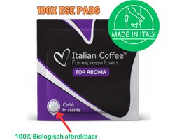 Italian Coffee - Top Aroma espresso - 100x ESE 44mm Koffiepads