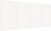 vidaXL Tête de lit murale 166x3x91-5 cm Bois de pin massif Blanc - Tête de lit murale - Têtes de lit murales - Tête de lit - Têtes de lit