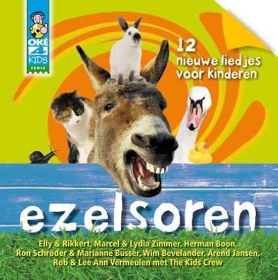 Foto: Ezelsoren 12 nieuwe liedjes voor kinderen kinderboekenweek 2006 ok 4kids diverse artiesten