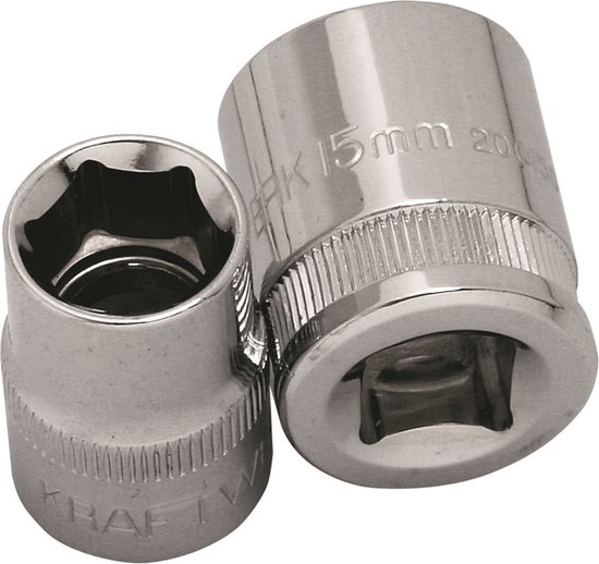 Kraftwerk - Dop zeskant 1/4 " 11 mm | bol