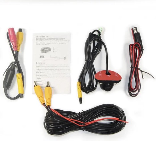 Multifunctioneel 12V Achteruitrijcamera 170° kijkhoek/Night Vision/Led /Waterdicht van Merkloos — afbeelding 5