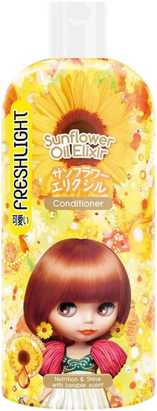 VOORDEEL - FRESH LIGHT - JAPAN - ZONNENBLOEM OLIE EXTRACT - ZIJDEZACHT - HAARVOEDING - HAARVERZORGING - SHAMPOO + CONDITIONER - ZIJDEGLANS - RIJK AAN VOEDING - 2X 300ML