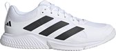 adidas Performance Court Team Bounce 2.0 Schoenen - Unisex - Wit- 48 2/3