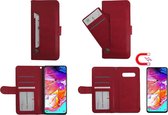 Apple iPhone XS Max Afneembare 2-in-1 Magneet BookCase Hoesje - Rood