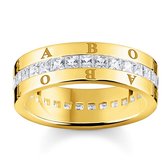 Thomas Sabo - Dames Ring - 750 / - geel goud - zirconia - TR2361-414-14-56