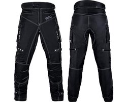 Motorbroek voor heren Dual Sport Motocross Motorbroek Rijden Overbroek Enduro Adventure Touring Waterproof CE Armored All-Weather - (Waist 32''- 34'' Length 30'') - Motorcycle Pants Riding Overpants Enduro Waterproof CE Armored All-Weather