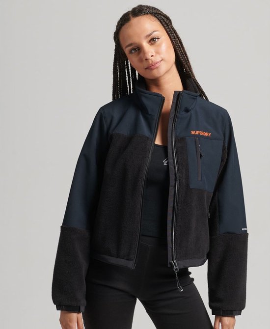 Superdry Code Hybrid Trekker Jas Vrouwen - Maat 36