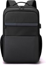 Vermanto Backpack - Sac à dos - 25 litres - Ordinateur portable - Étanche - USB - Business - Zwart