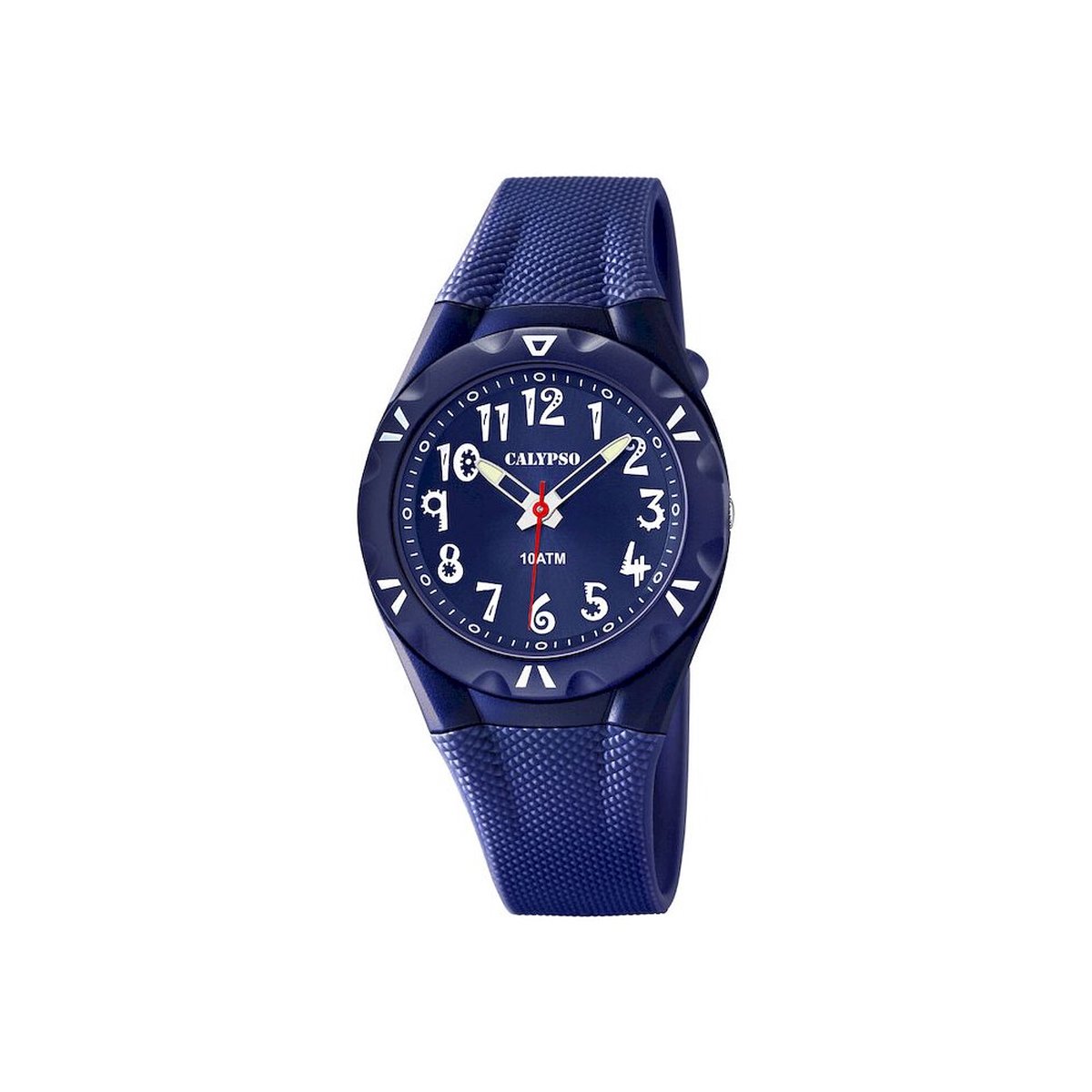 Calypso K6064-3 Kinderhorloge - Polshorloge - Kunststof - Blauw - Ø 34mm