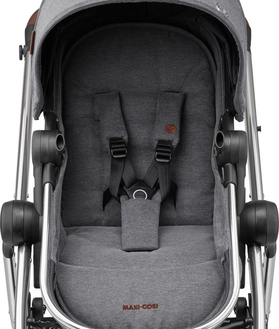Maxi-Cosi Zelia³ Luxe 2-in-1 Kinderwagen - Omkeerbare zitting - Eenhandvouw - Twillic Grey - Vanaf de geboorte tot ca. 4 jaar van Maxi-Cosi — afbeelding 3