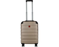 Enrico Benetti Rochester Handbagage Koffer - 55 cm - 38,5 liter - TSA slot - Champagne