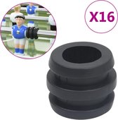 vidaXL - Stangstopper - tafelvoetbal - 16 - st - 15,9/16 - mm