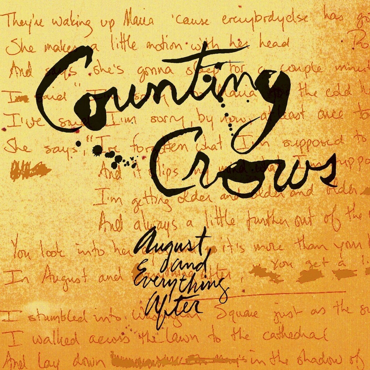 Counting Crows - August and Everything After (2 LP) - Counting Crows