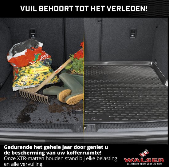Tapis de coffre XTR sur mesure pour Audi Q5 (8RB) 11/2008-12/2017, Hybride
