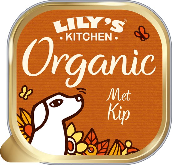 Lily's Kitchen Hondenvoer nat Biologische paté met Kip 11x150g