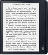 Bol.com Kobo Sage - E-Reader - 8 inch - 32 GB - Luisterboeken - Zwart aanbieding