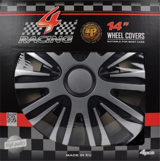 Wieldoppen 14 inch 4 stuks Nardo wieldoppenset 14"