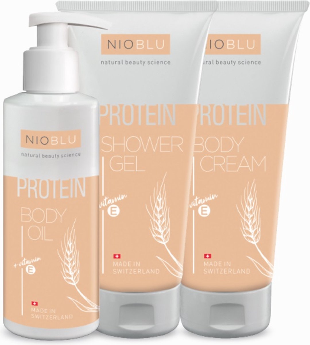 NIOBLU - Protein - Bodycare - Set