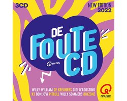 Various Artists - De Foute CD Van Qmusic (2022) (3 CD)