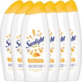 Sunlight Zeep - Douchegel - Kamille & Honing - Hydraterend- Zacht voor de huid - 6 x 500 ml - Voordeelverpakking