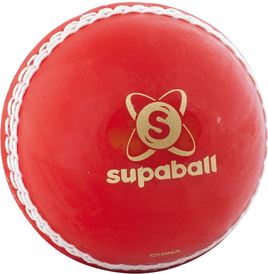 Foto: Readers cricketbal supaball training heren 22 5 cm pvc rood