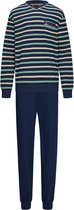 Robson - Heren Pyjama set Ben - Groen / Blauw - Katoen - Maat 50