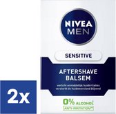 Nivea Men Sensitive Après-Rasage - 2 x 100 ml