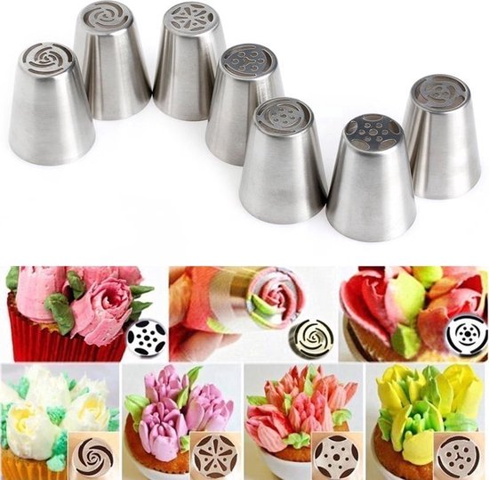 Spuitmondjes set | Ster | 7 Stuks | Online kopen Spuitmondjes set | Ster | 7 Stuks | Online kopen