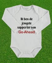 Mooi baby rompertje met uw club Go Ahead Eagles